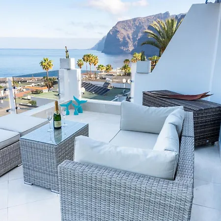 Appartement Grosse - 2 Schlafzimmer - 2 Baeder - Aussicht Auf Gigantes - Balkon Acantilado de los Gigantes